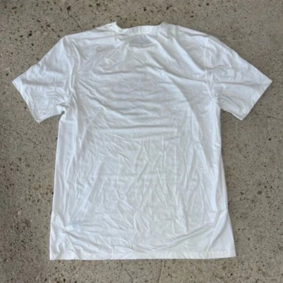 Champion power core duodry Men's 2XL White Short Sleeve Crew Neck T-Shirt - Picture 2 of 3